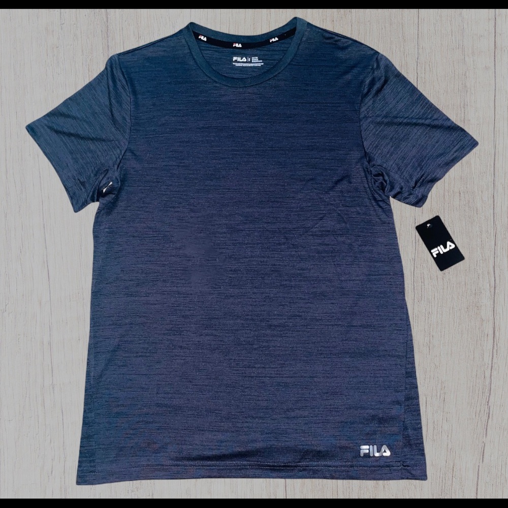 Fila Men’s Performance Core T-Shirt Dark Grey BRAND NEW